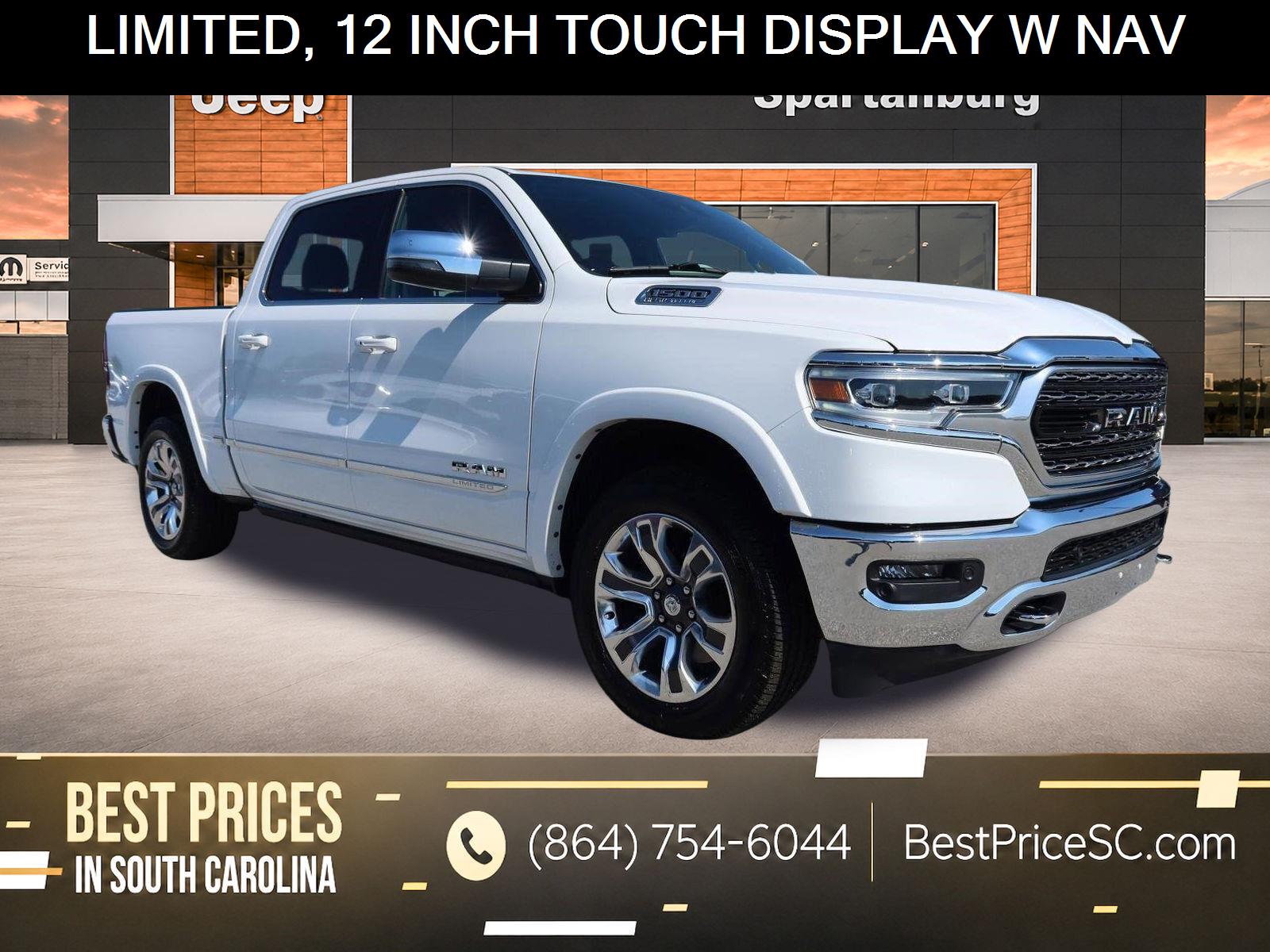 Bright White Clearcoat 2023 RAM 1500 Pickup Truck Four-Wheel Drive 8-Speed Automatic