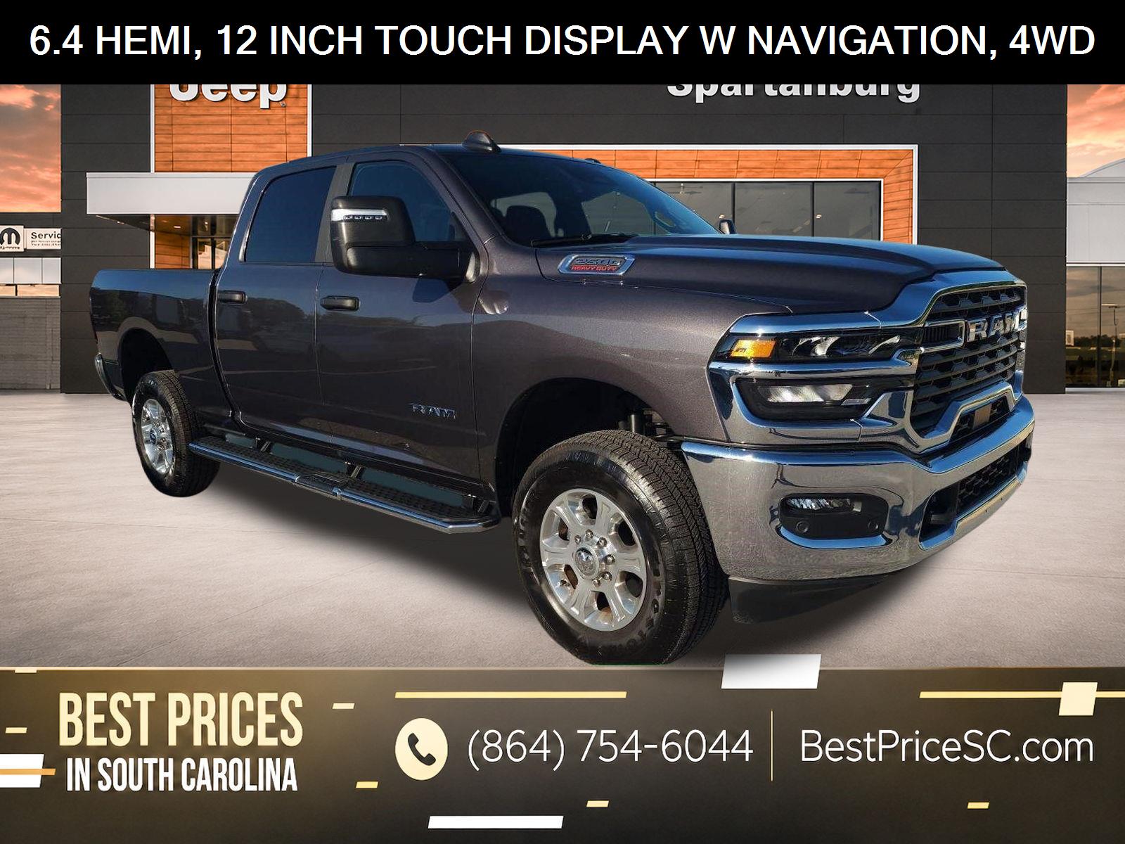 Gray (Granite Crystal Metallic Clearcoat) 2026 RAM 2500 Pickup Truck Four-Wheel Drive 8-Speed Automatic