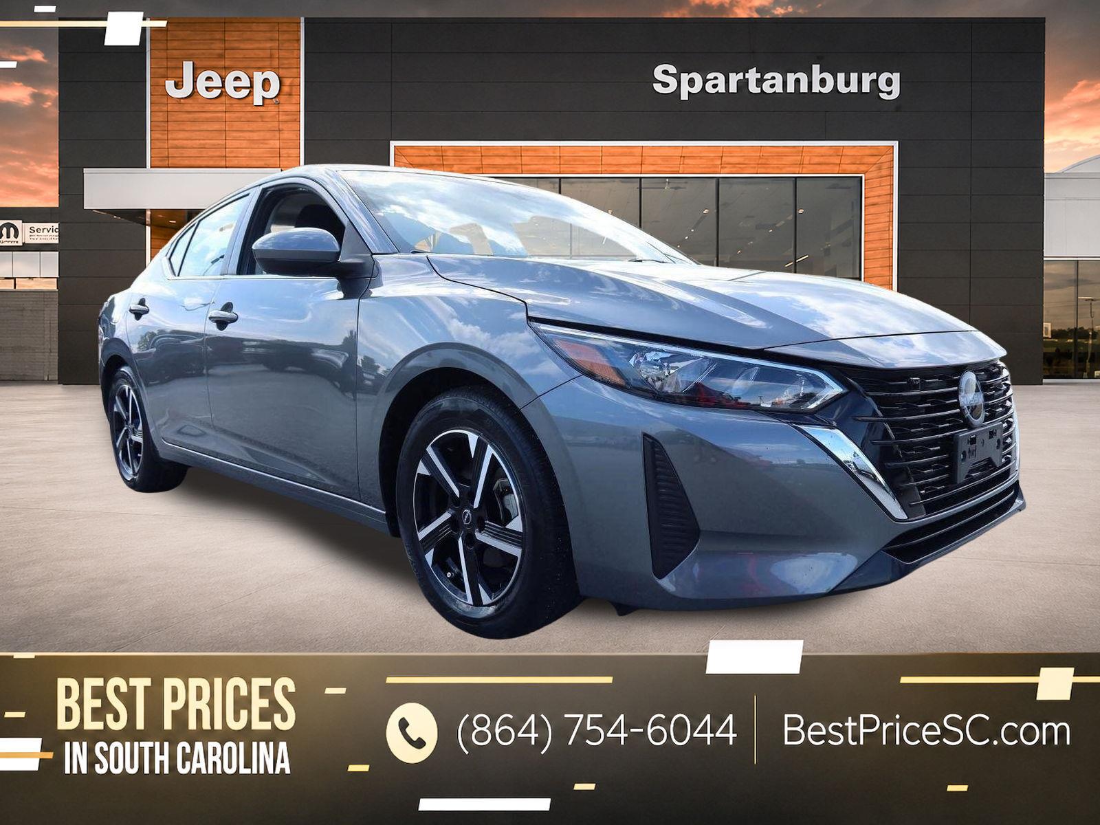 Gray (Gun Metallic) 2025 Nissan Sentra Sedan Front-Wheel Drive Continuously Variable Transmission