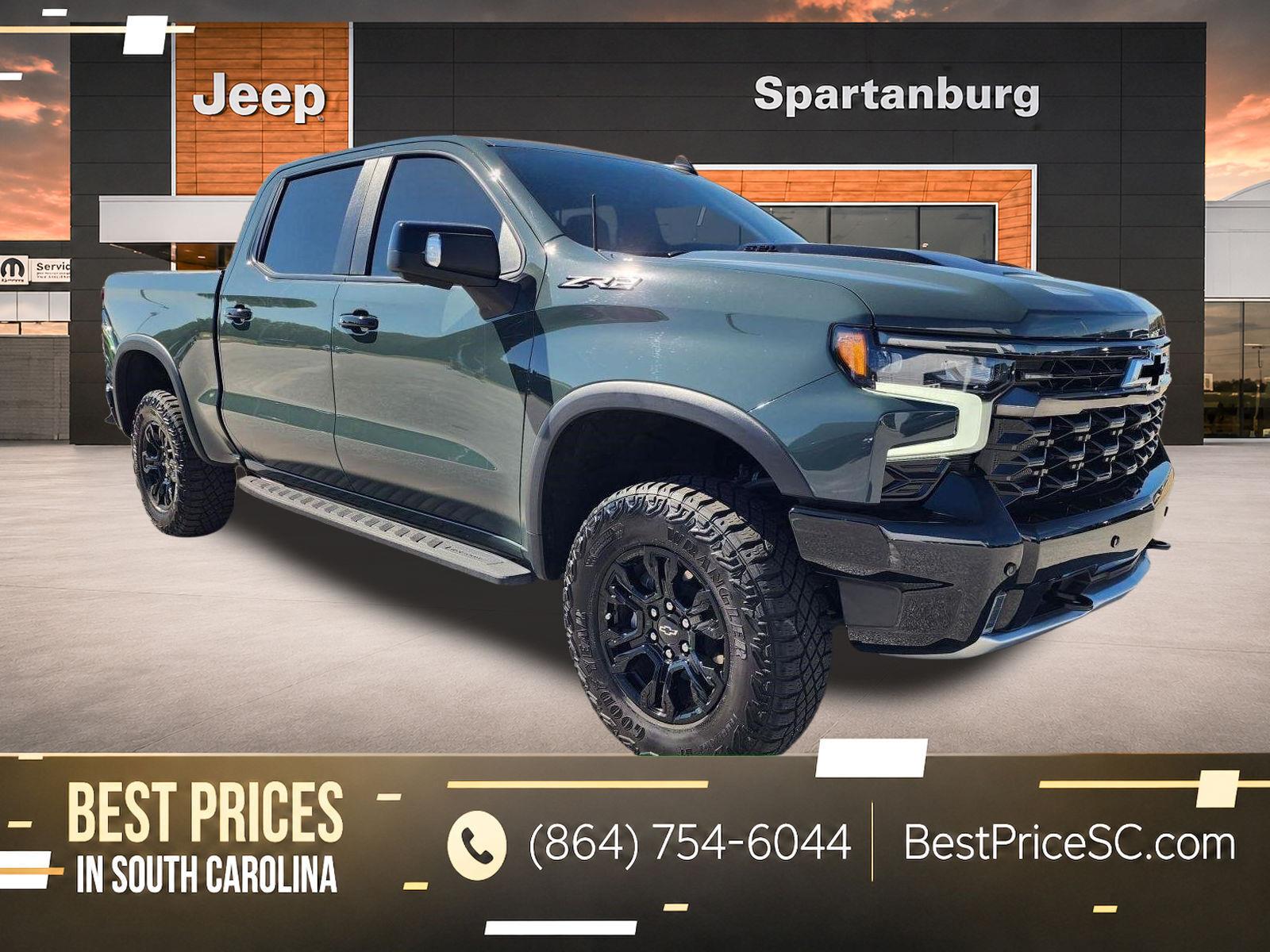 Cypress Gray 2025 Chevrolet Silverado 1500 Pickup Truck Four-Wheel Drive Automatic