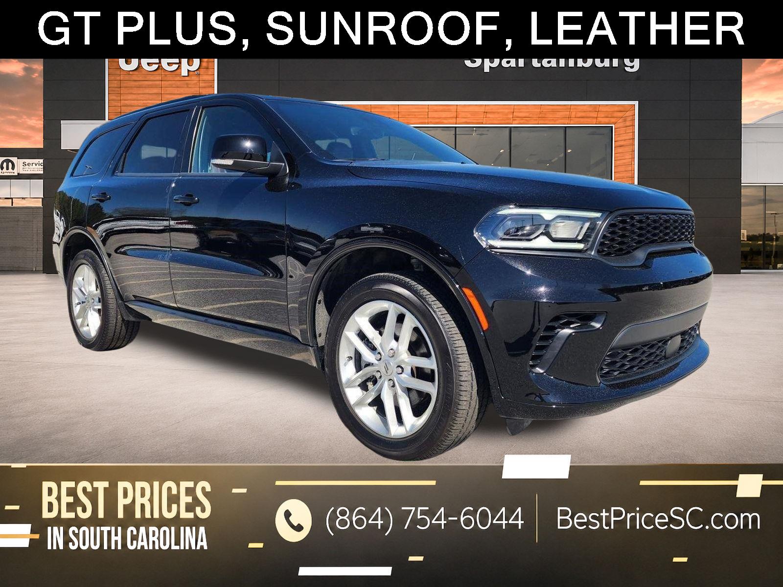 DB Black Clearcoat 2024 Dodge Durango SUV / Crossover All-Wheel Drive 8-Speed Automatic