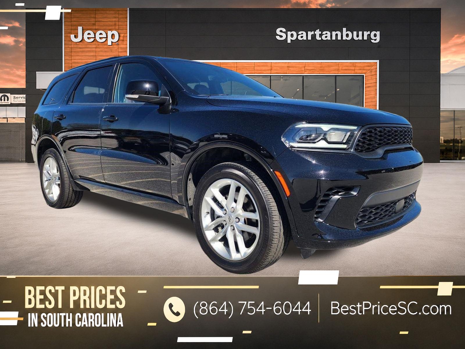 DB Black Clearcoat 2024 Dodge Durango SUV / Crossover All-Wheel Drive 8-Speed Automatic