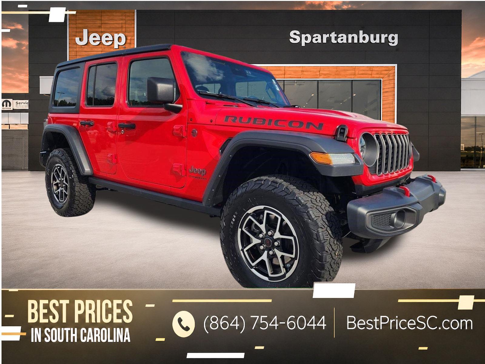 Firecracker Red Clearcoat 2025 Jeep Wrangler SUV / Crossover Four-Wheel Drive 8-Speed Automatic