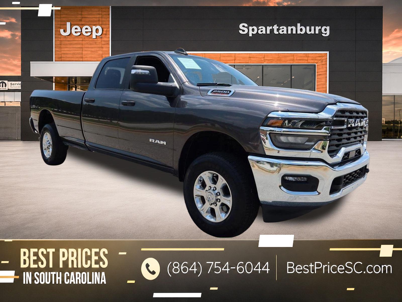 Gray (Granite Crystal Metallic Clearcoat) 2025 RAM 2500 Pickup Truck Four-Wheel Drive 8-Speed Automatic