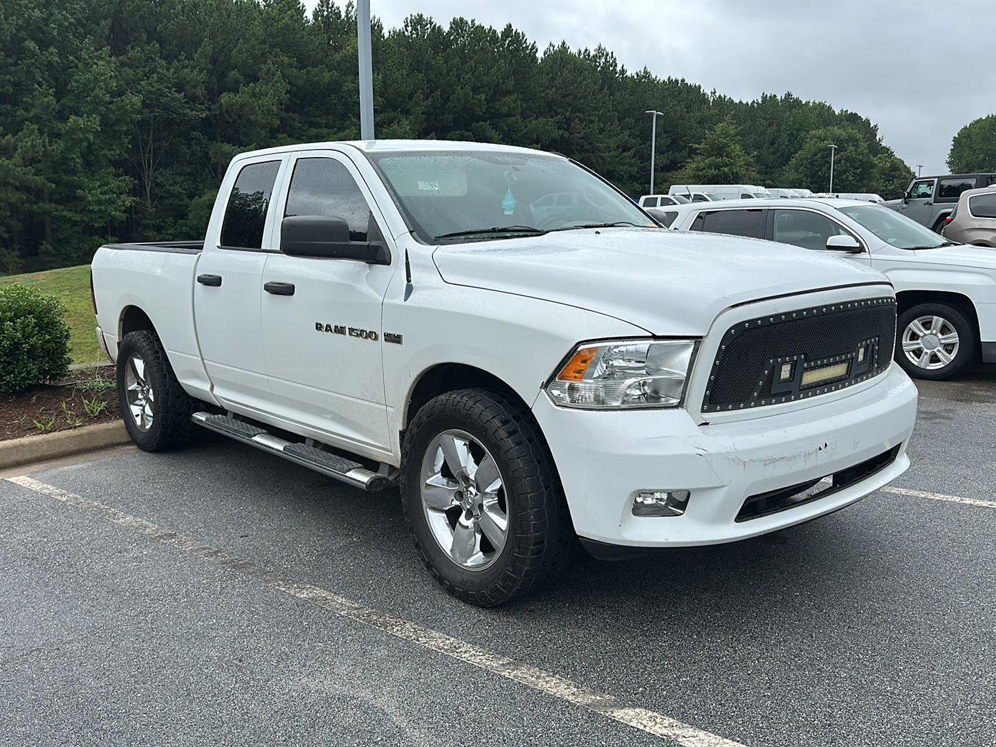 Bright White 2012 RAM 1500 Pickup Truck 4X2 6-Speed Automatic