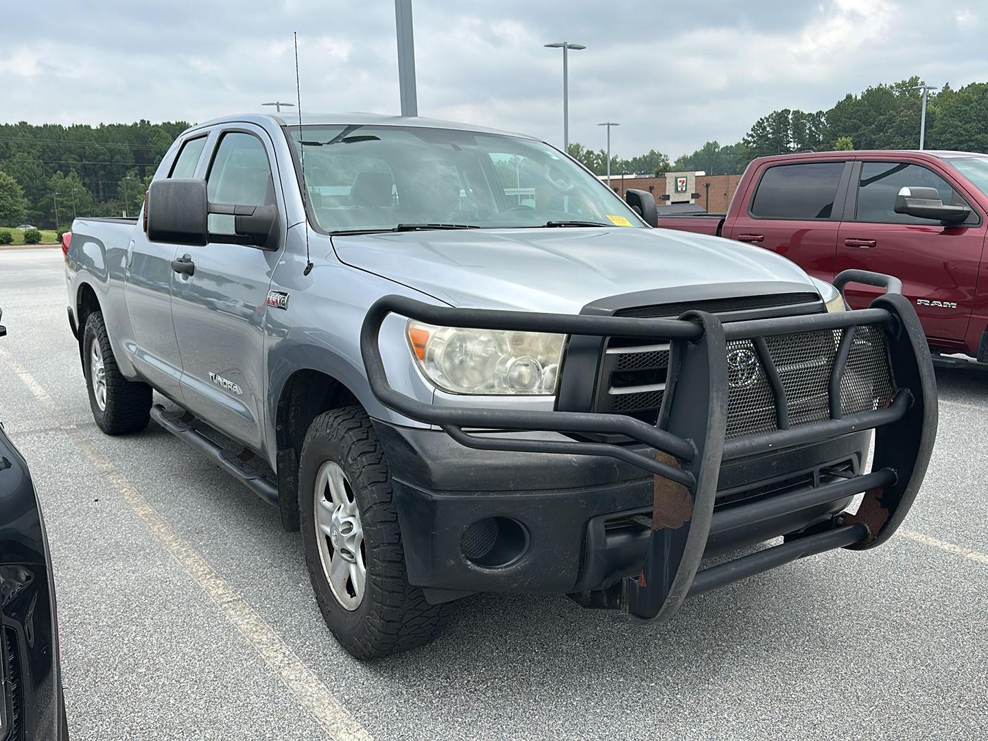 Silver Sky Metallic 2012 Toyota Tundra Pickup Truck Four-Wheel Drive Automatic