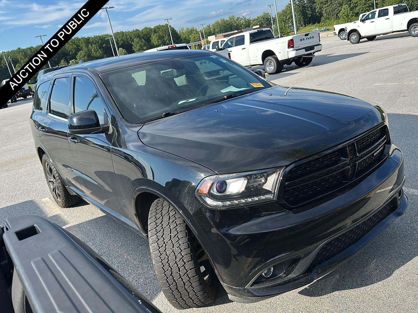 DB Black Clearcoat 2019 Dodge Durango SUV / Crossover Rear-Wheel Drive 8-Speed Automatic