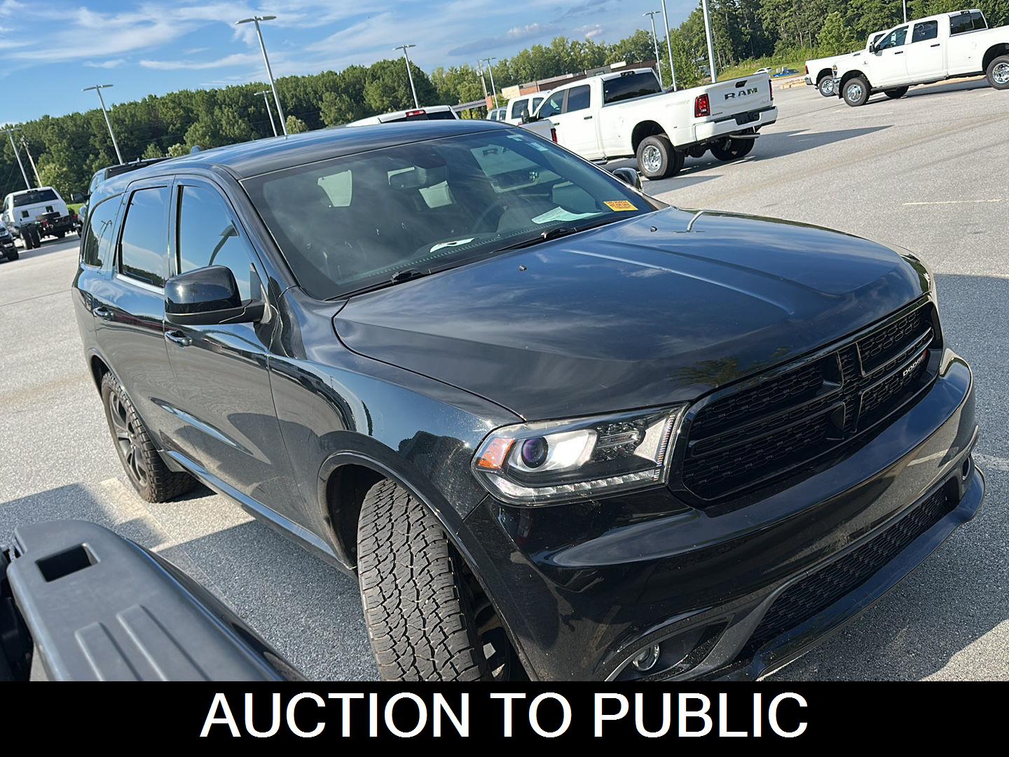 DB Black Clearcoat 2019 Dodge Durango SUV / Crossover Rear-Wheel Drive 8-Speed Automatic