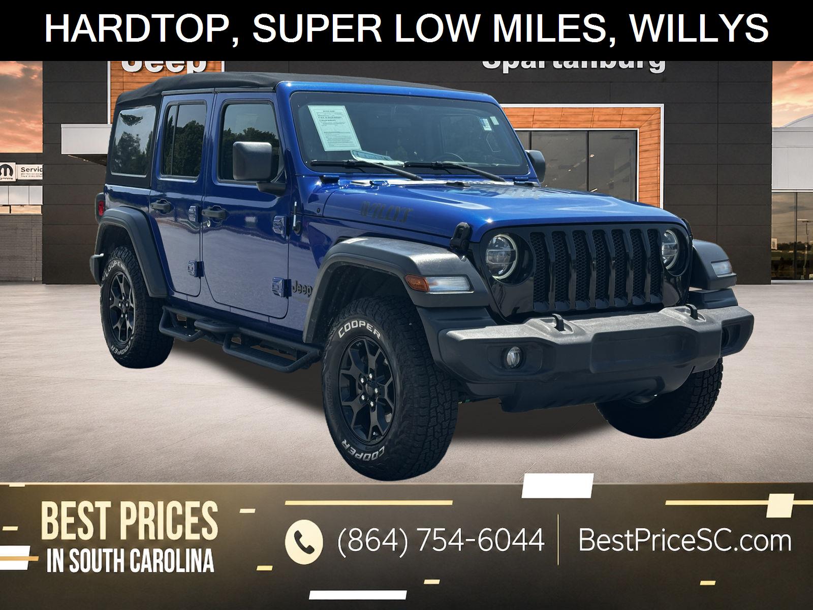 Ocean Blue Metallic Clearcoat 2020 Jeep Wrangler SUV / Crossover Four-Wheel Drive 8-Speed Automatic