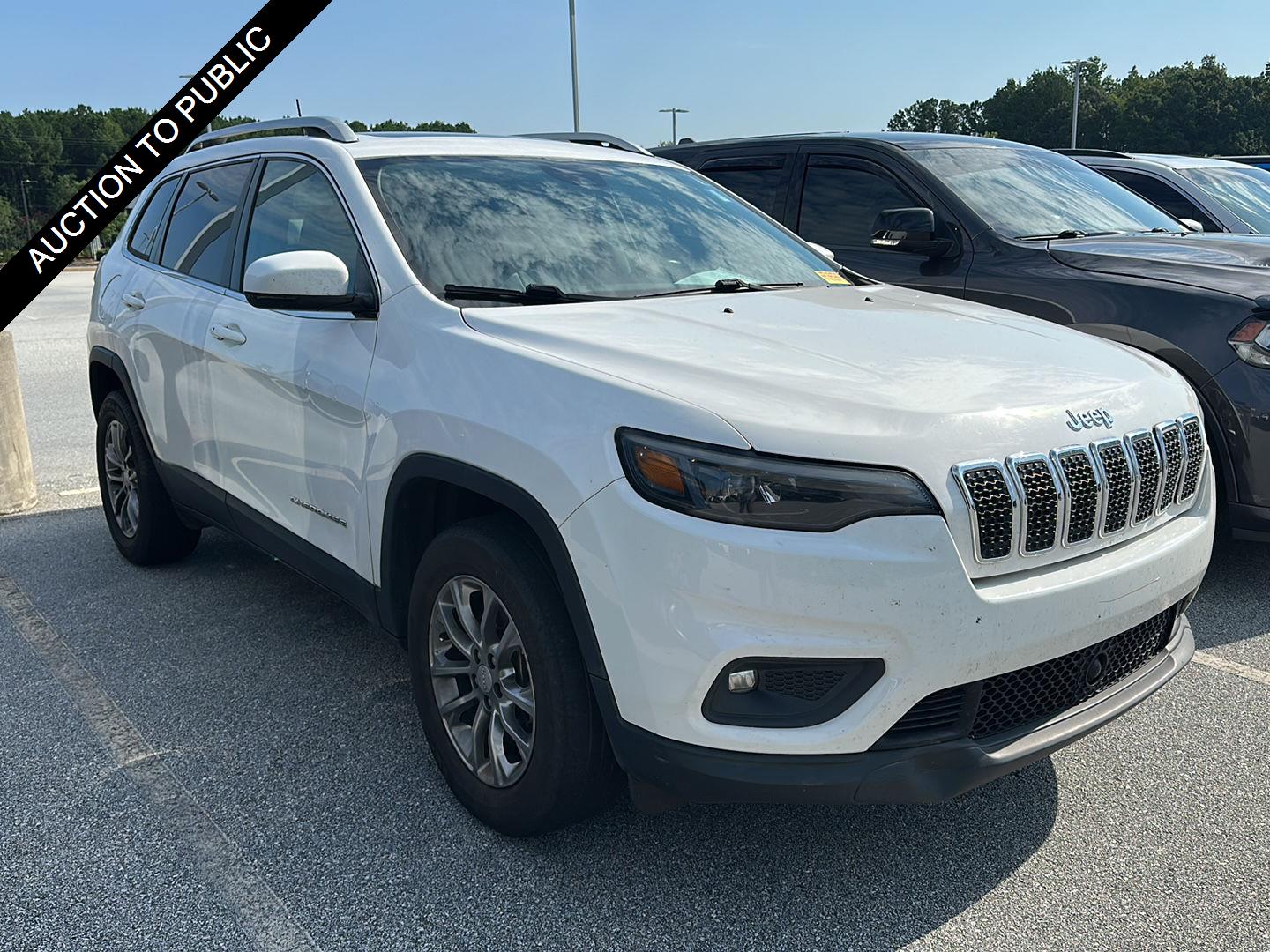 Bright White Clearcoat 2021 Jeep Cherokee SUV / Crossover Four-Wheel Drive 9-Speed Automatic