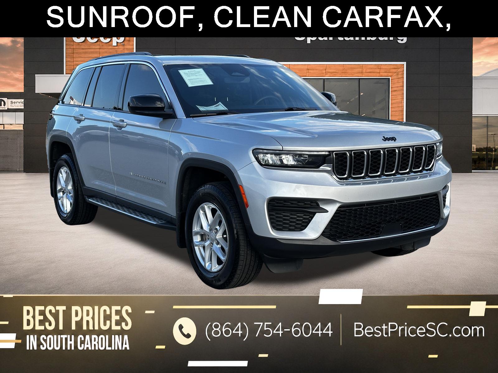 Silver Zynith 2024 Jeep Grand Cherokee SUV / Crossover Four-Wheel Drive 8-Speed Automatic
