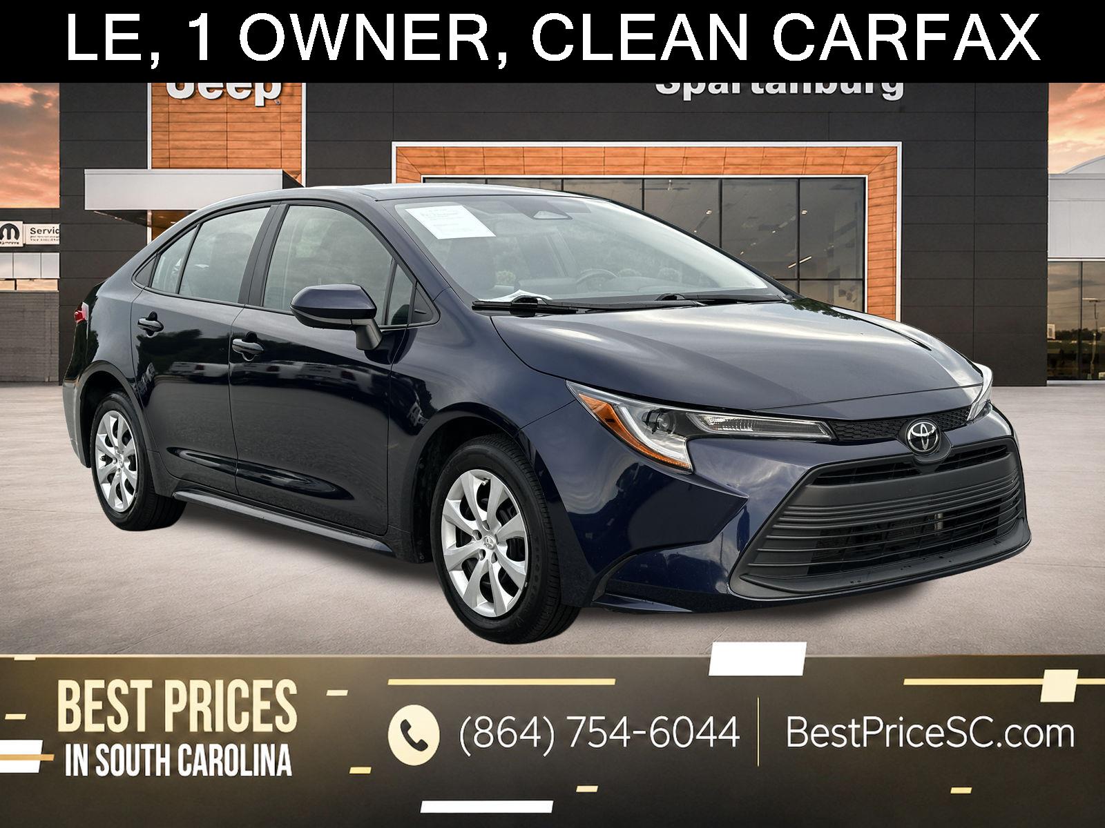 Blueprint 2025 Toyota Corolla Sedan Front-Wheel Drive Continuously Variable Transmission