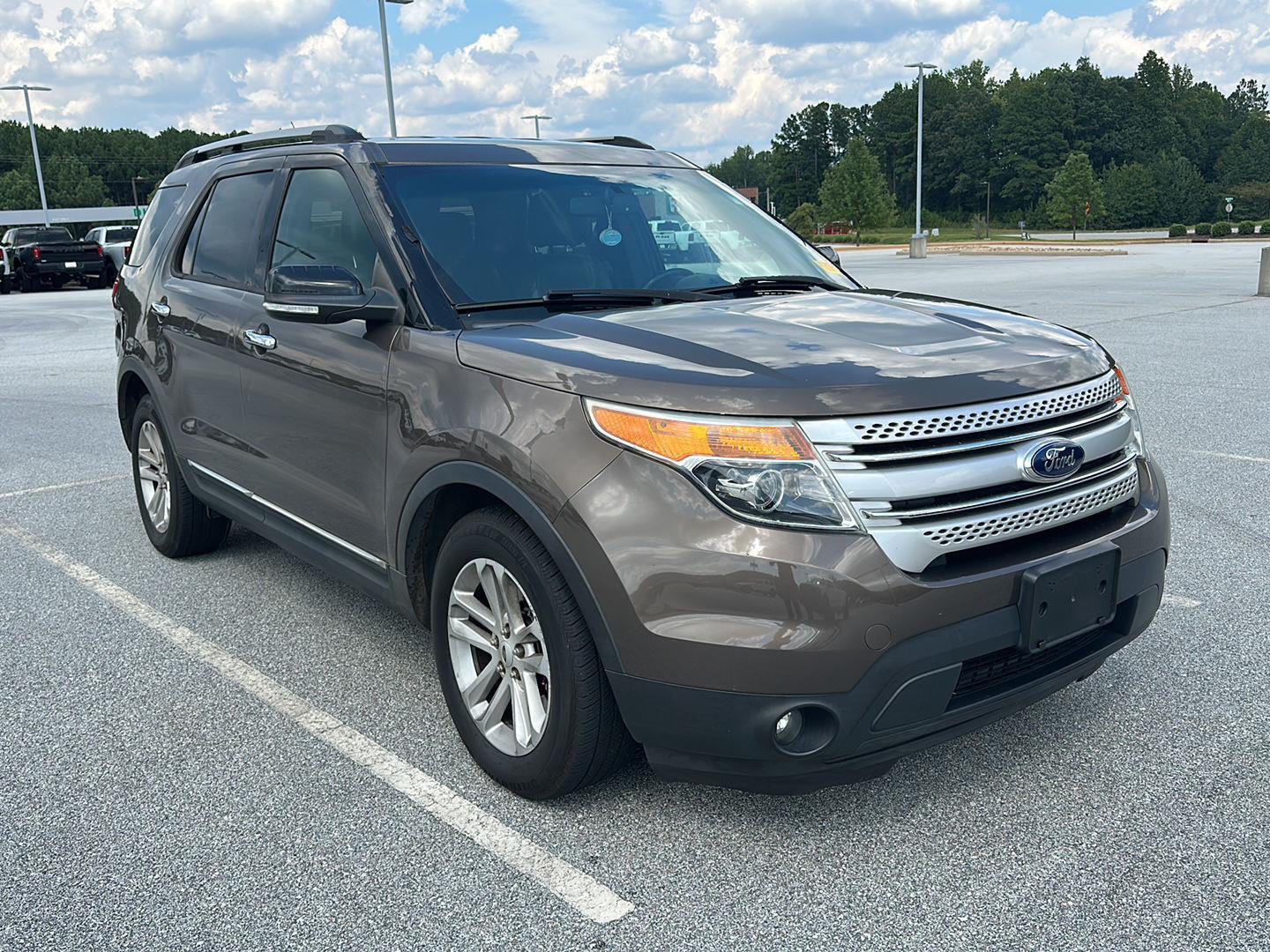 Caribou Metallic 2015 Ford Explorer SUV / Crossover Front-Wheel Drive 6-Speed Automatic