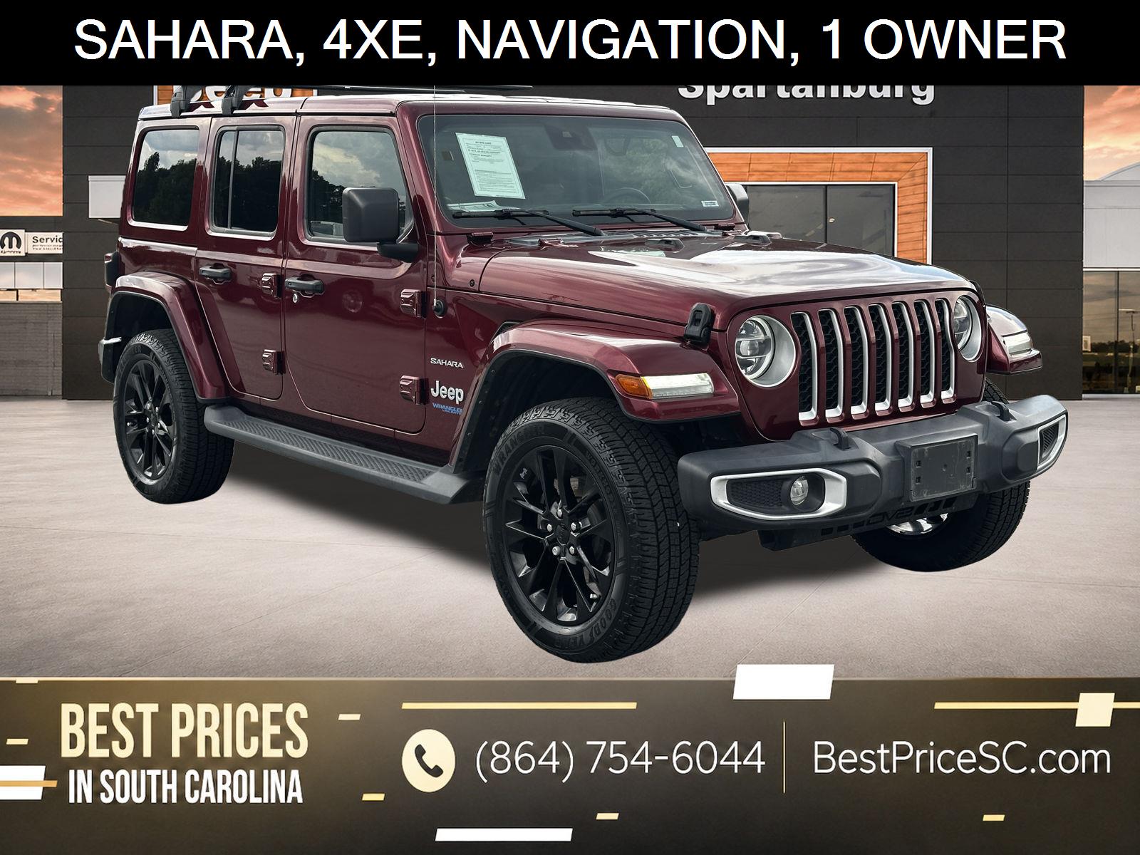 Snazzberry Pearlcoat 2021 Jeep Wrangler 4xe SUV / Crossover Four-Wheel Drive 8-Speed Automatic