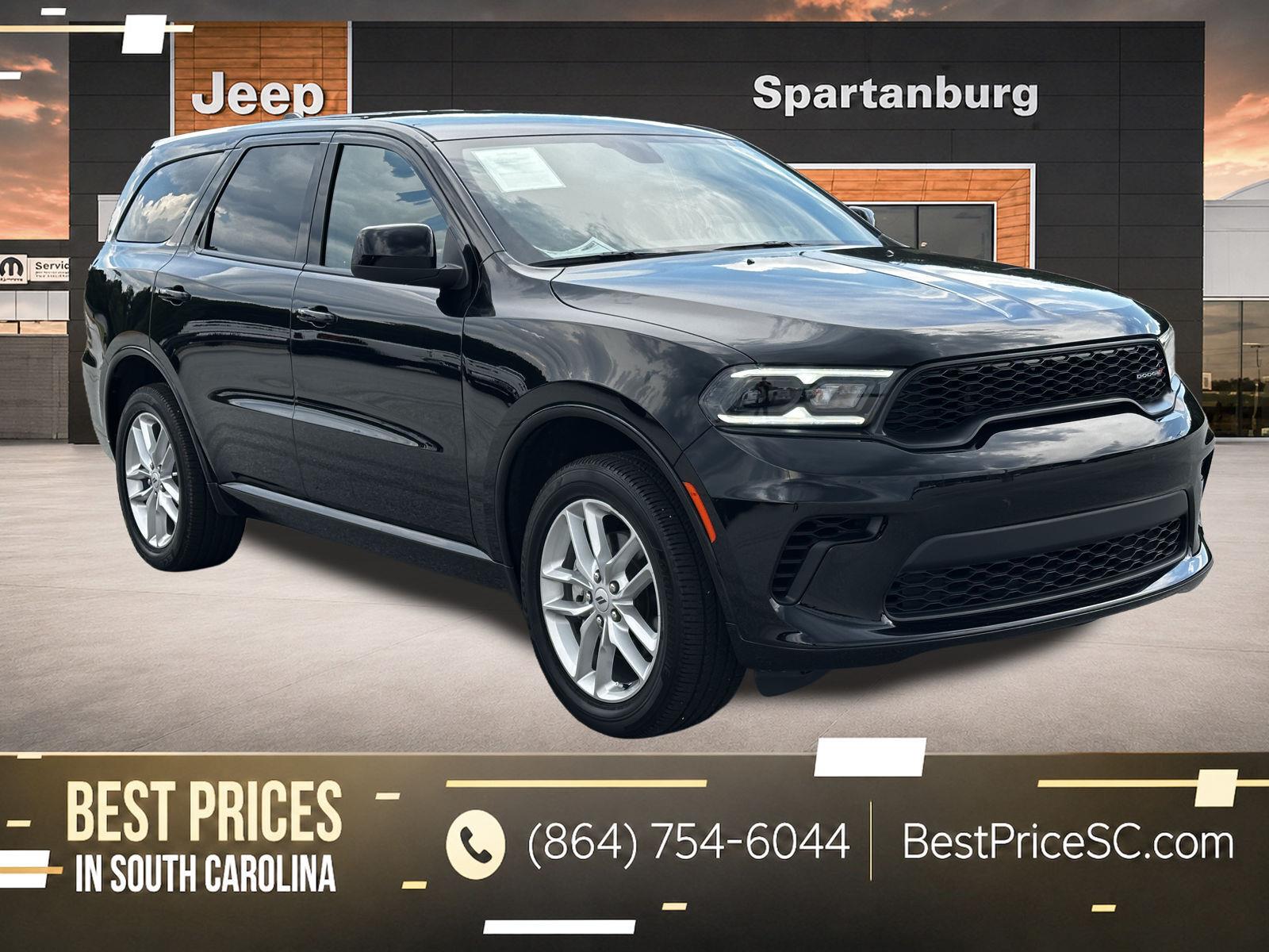 DB Black Clearcoat 2025 Dodge Durango SUV / Crossover All-Wheel Drive 8-Speed Automatic