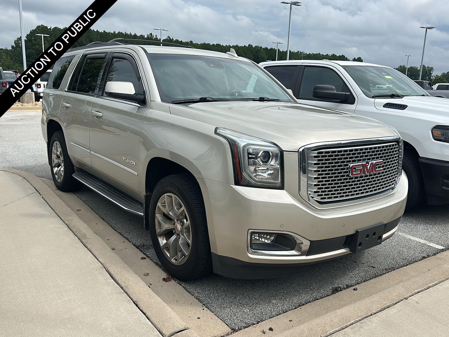 Sparkling Silver Metallic 2016 GMC Yukon SUV / Crossover Four-Wheel Drive 6-Speed Automatic