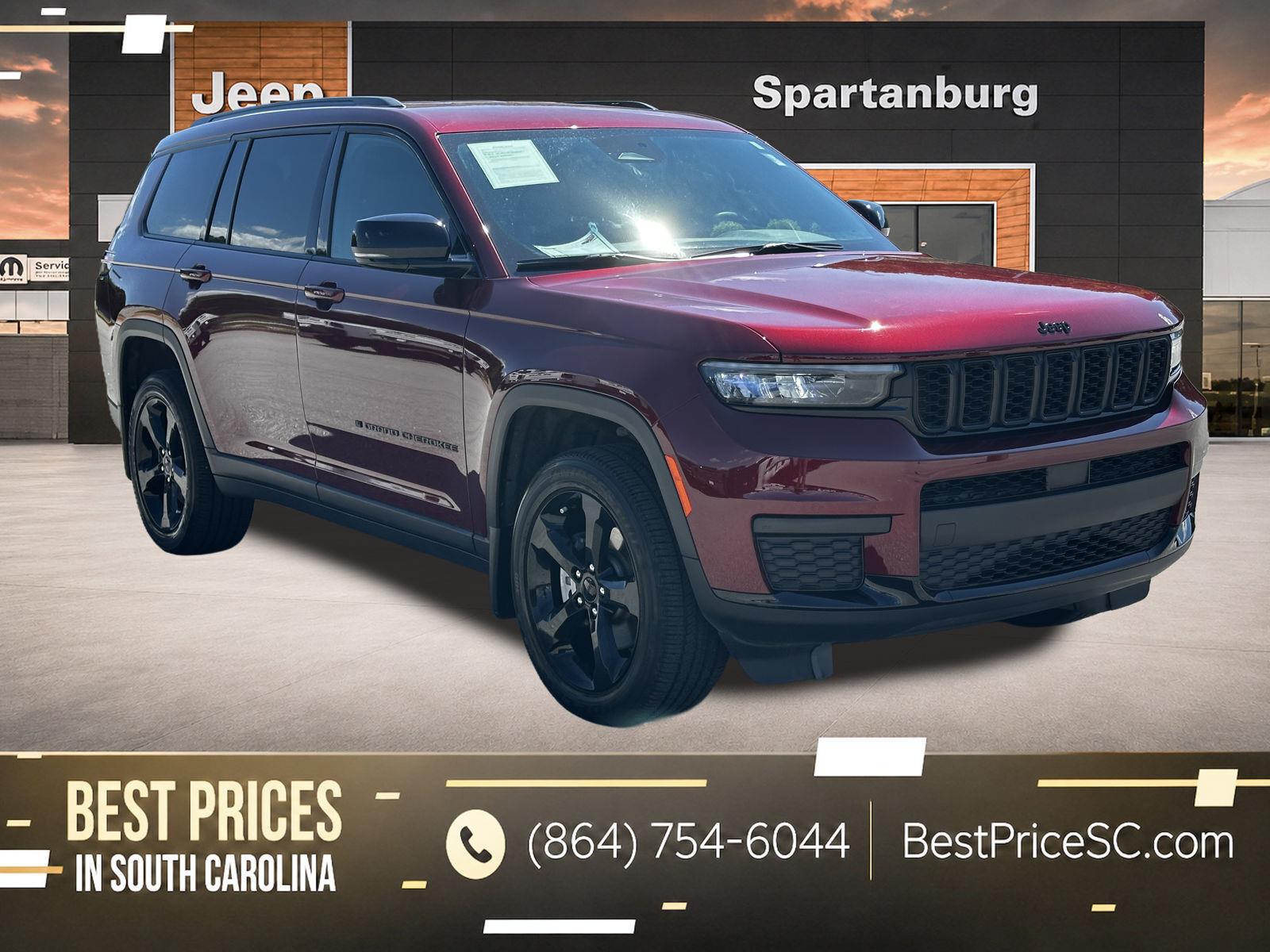 Velvet Red Pearlcoat 2025 Jeep Grand Cherokee L SUV / Crossover 4X2 8-Speed Automatic