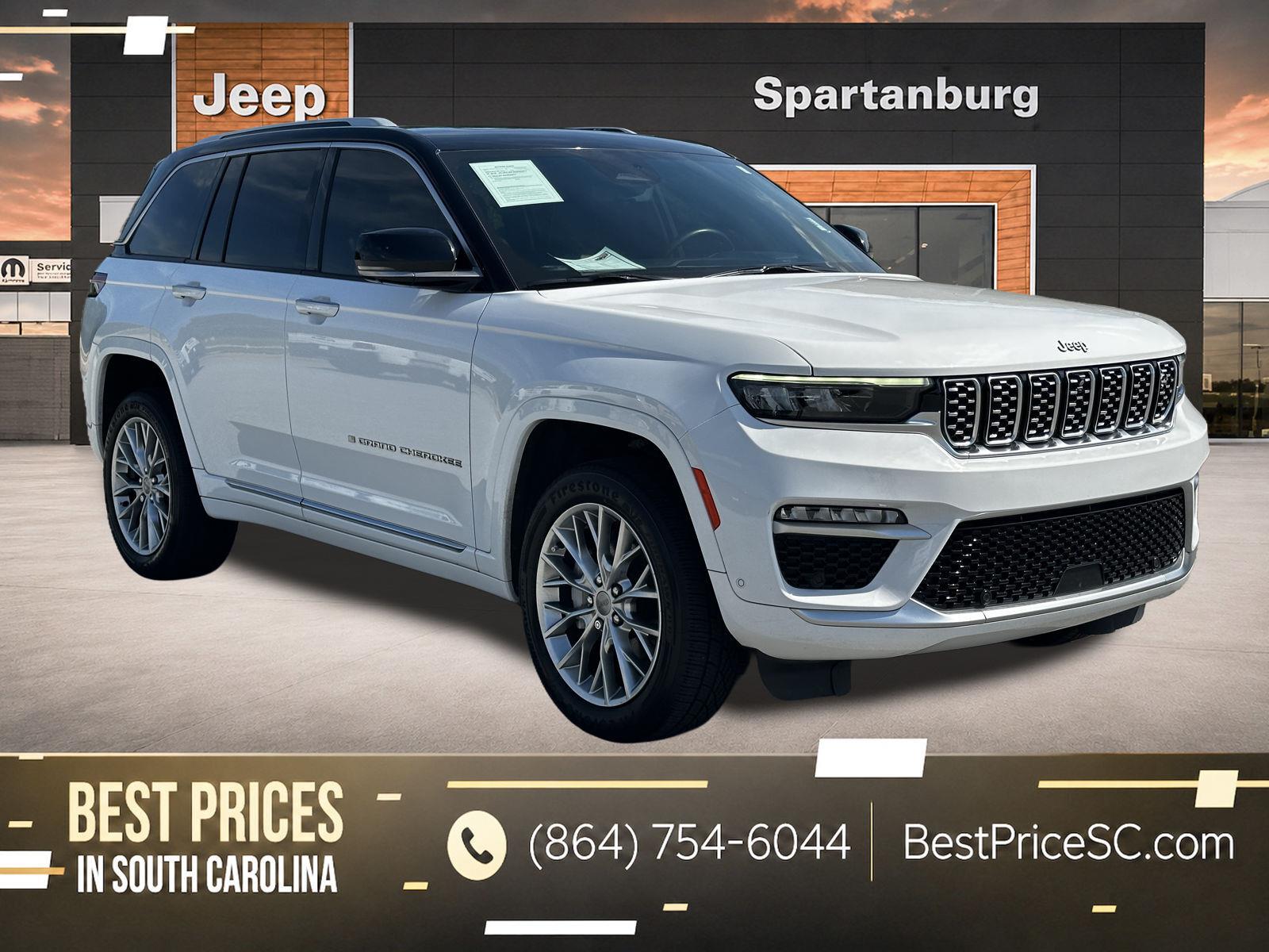 Bright White Clearcoat 2022 Jeep Grand Cherokee SUV / Crossover 4X2 8-Speed Automatic