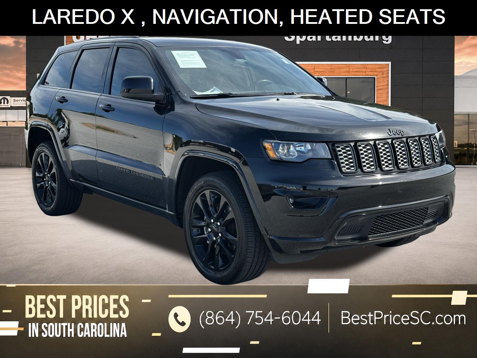Diamond Black Crystal Pearlcoat 2021 Jeep Grand Cherokee SUV / Crossover Four-Wheel Drive 8-Speed Automatic