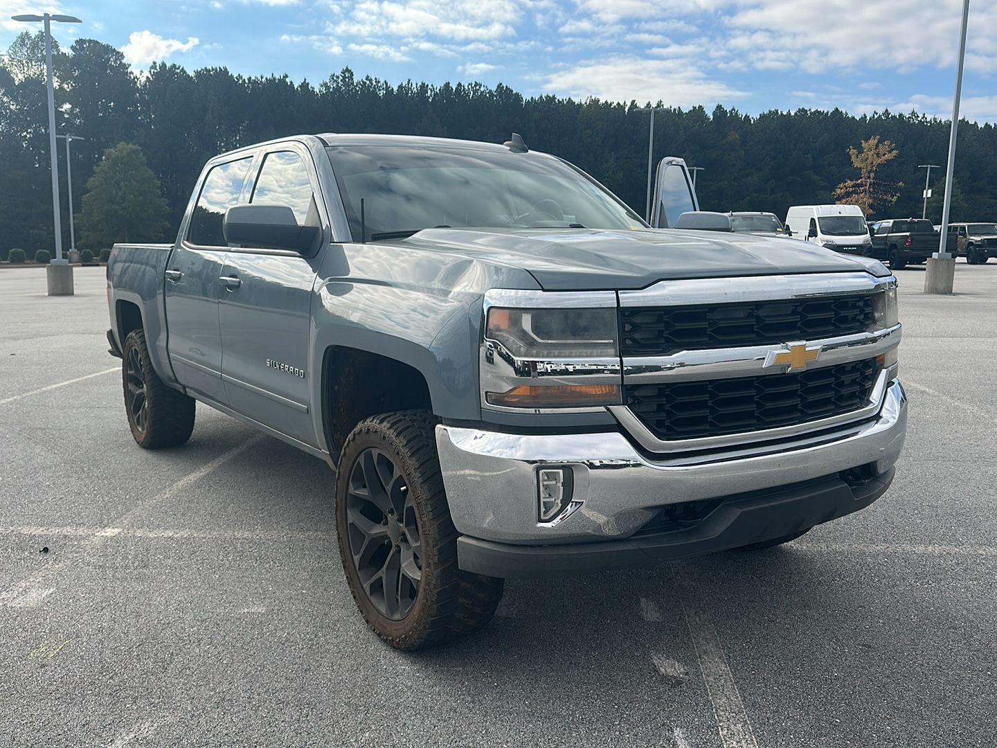 SLATE GRAY METALLIC 2016 Chevrolet Silverado 1500 Pickup Truck Four-Wheel Drive 