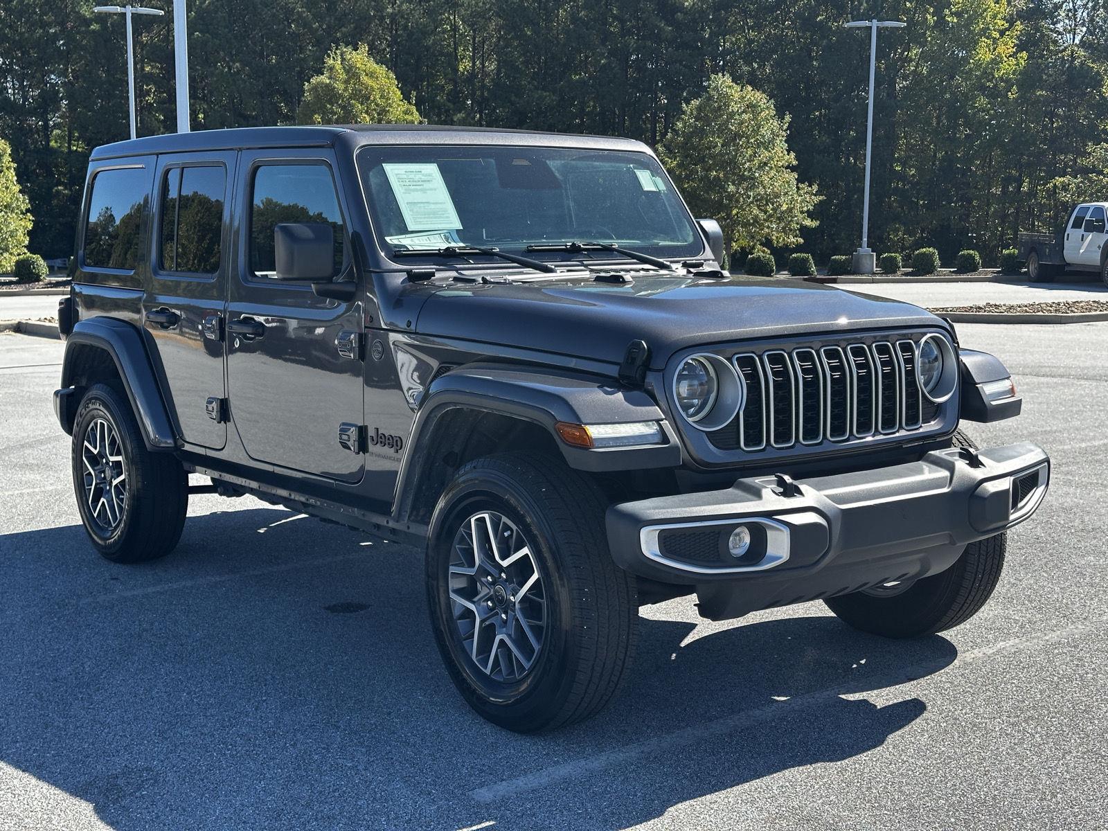 Gray (Granite Crystal Metallic Clearcoat) 2025 Jeep Wrangler SUV / Crossover Four-Wheel Drive 8-Speed Automatic