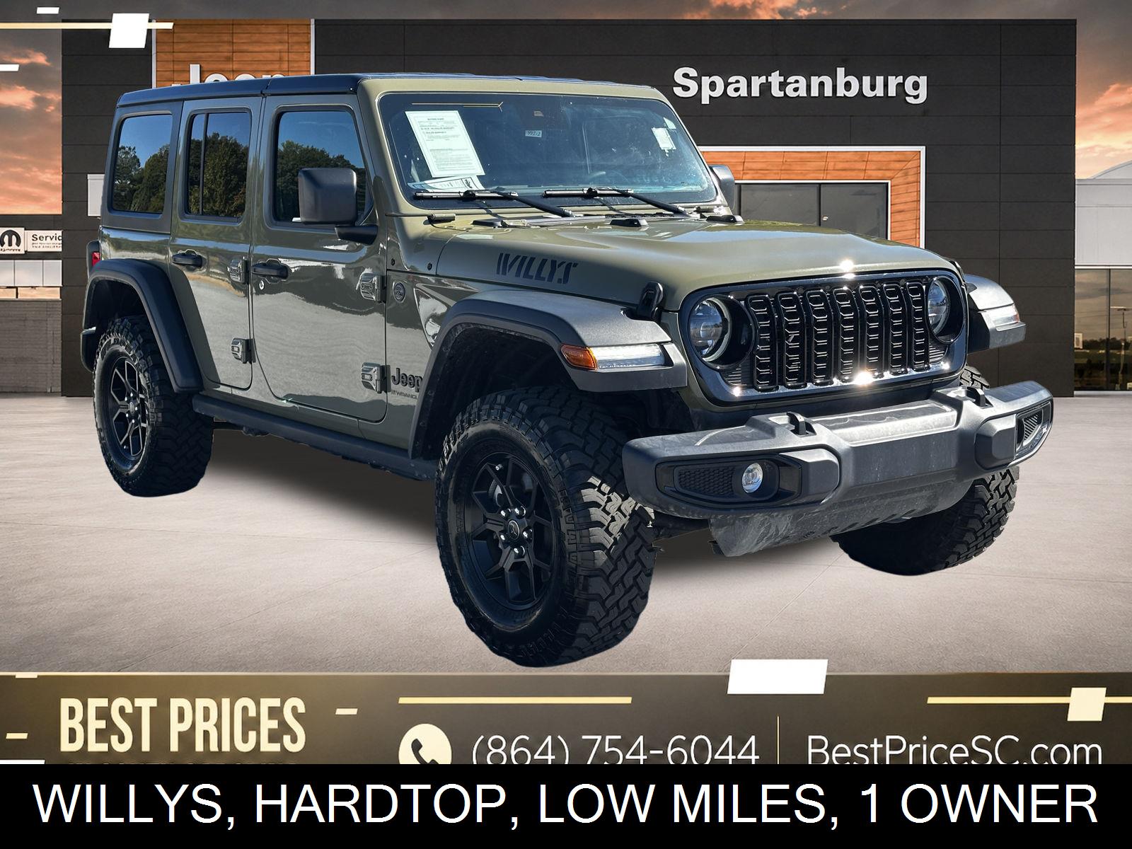2025 Jeep Wrangler Willys 4-Door 4WD