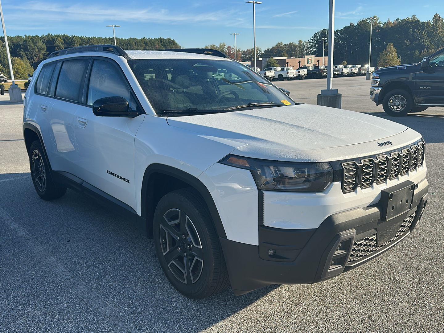 BRIGHT WHITE CLEARCOAT 2026 Jeep Cherokee SUV / Crossover Four-Wheel Drive