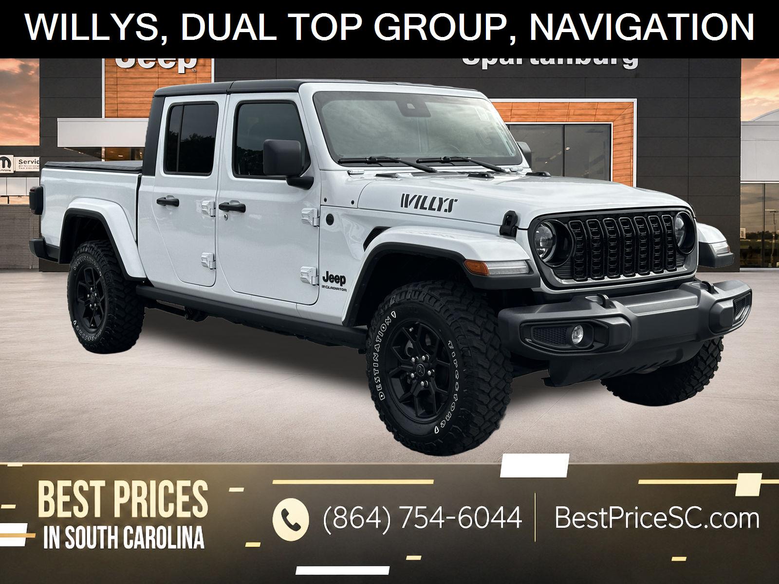 2025 Jeep Gladiator Willys Crew Cab 4WD