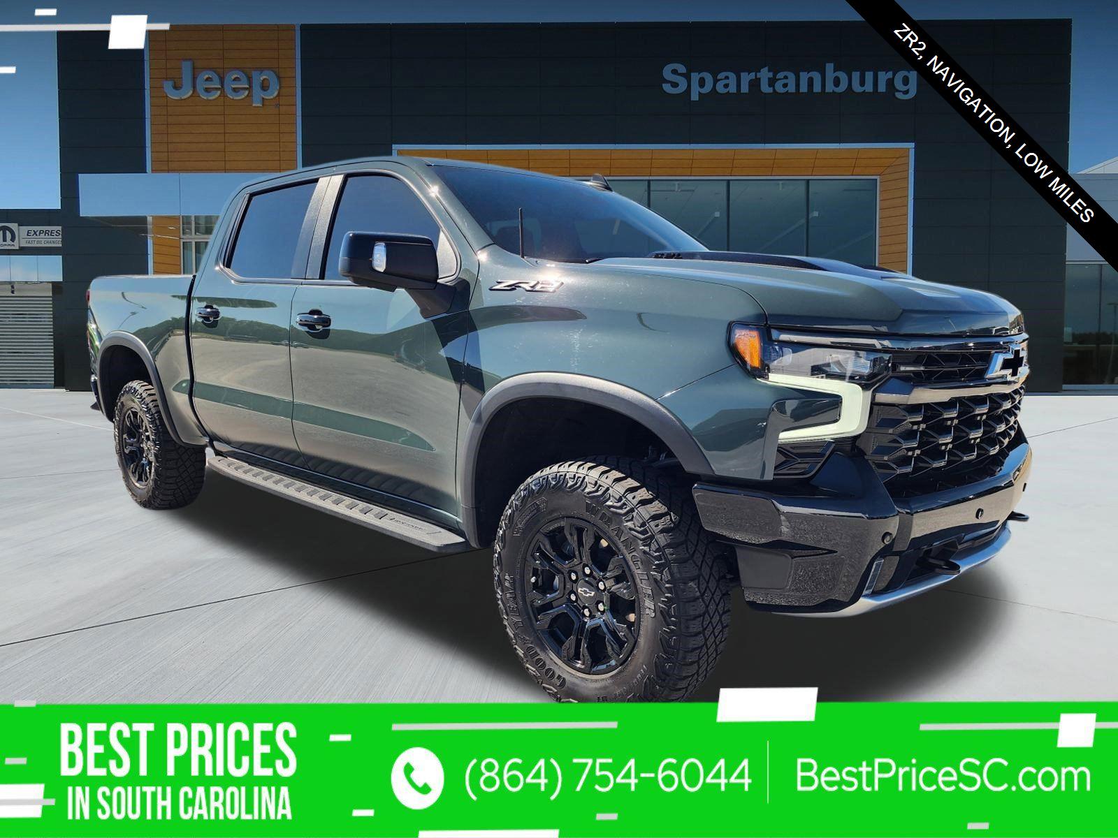 Cypress Gray 2025 Chevrolet Silverado 1500 Pickup Truck Four-Wheel Drive Automatic