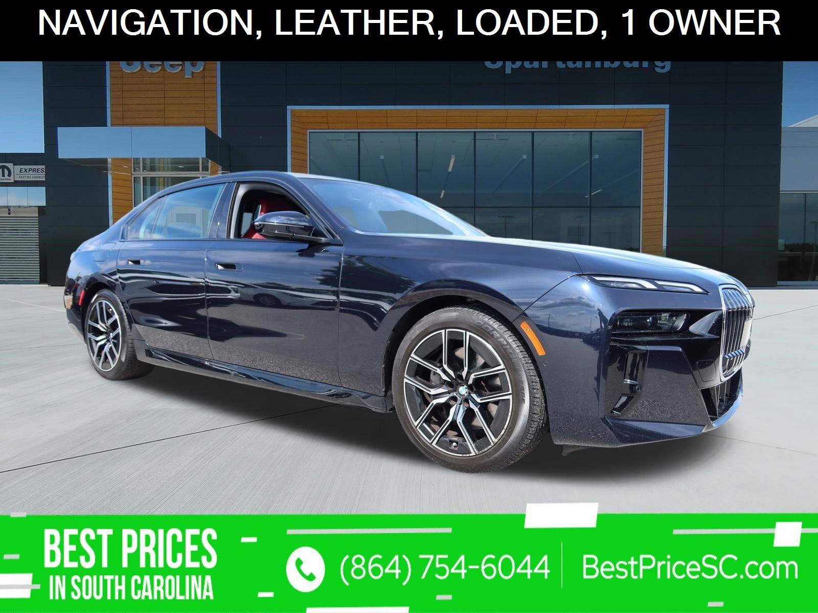 Carbon Black Metallic 2025 BMW 7 Series Sedan All-Wheel Drive Automatic