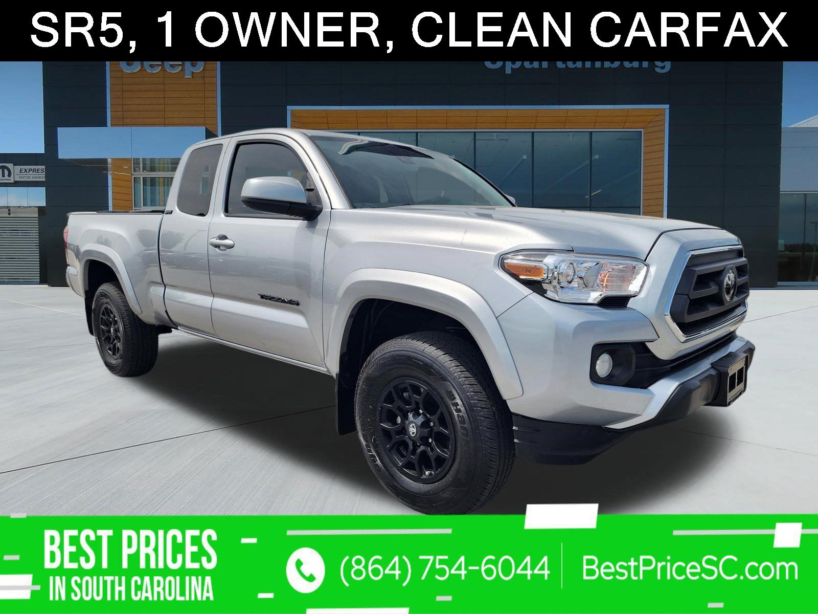 Celestial Silver Metallic 2022 Toyota Tacoma Pickup Truck Four-Wheel Drive Automatic