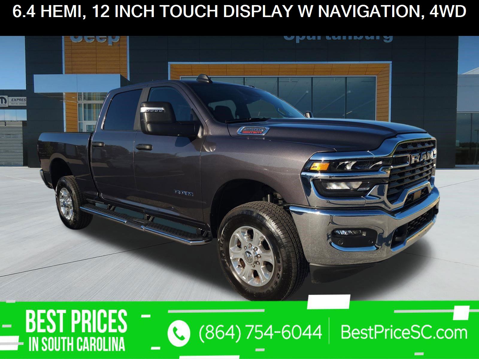 Gray (Granite Crystal Metallic Clearcoat) 2026 RAM 2500 Pickup Truck Four-Wheel Drive 8-Speed Automatic