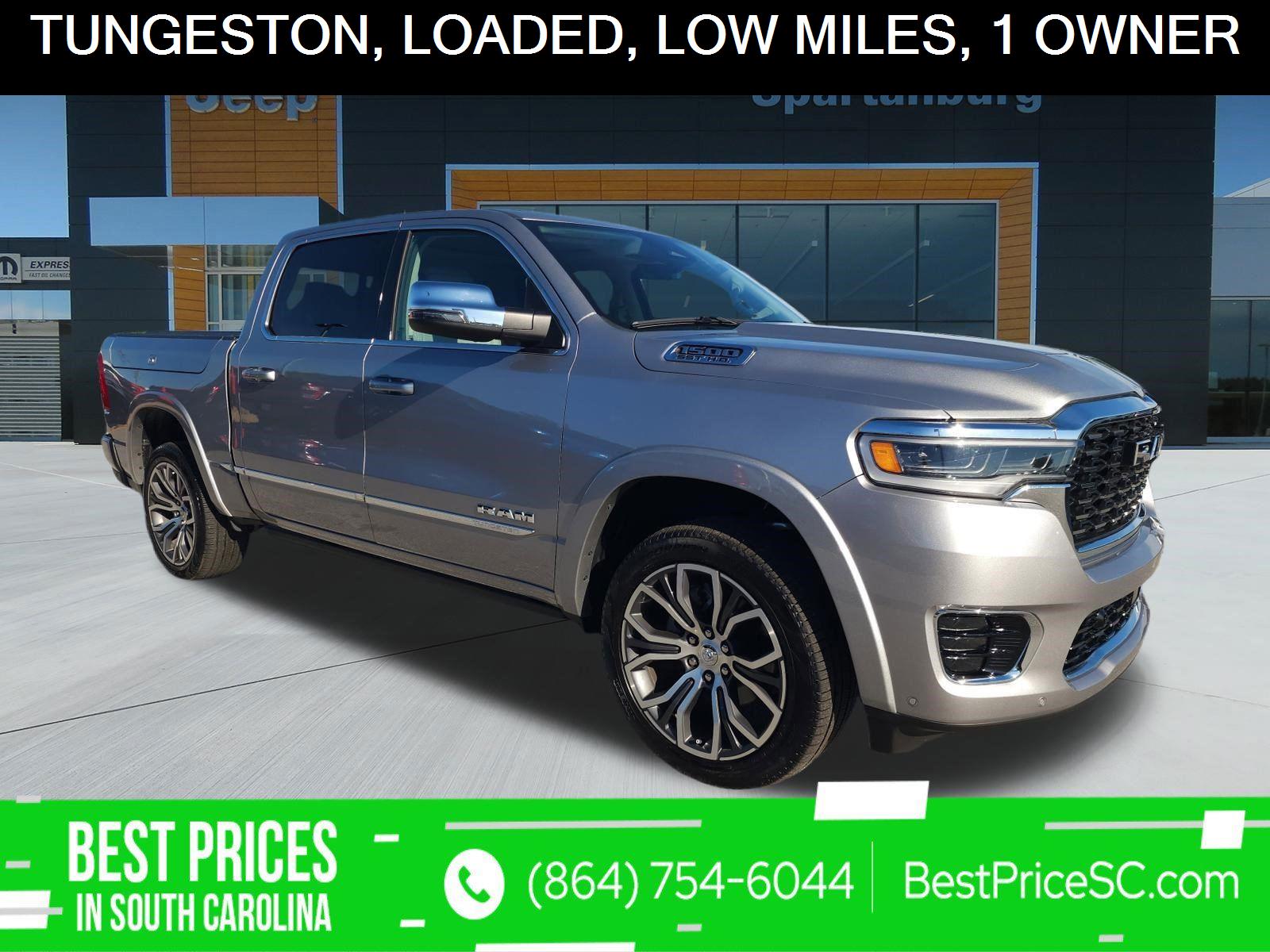 Billet Silver Metallic Clearcoat 2025 RAM 1500 Pickup Truck Four-Wheel Drive 8-Speed Automatic