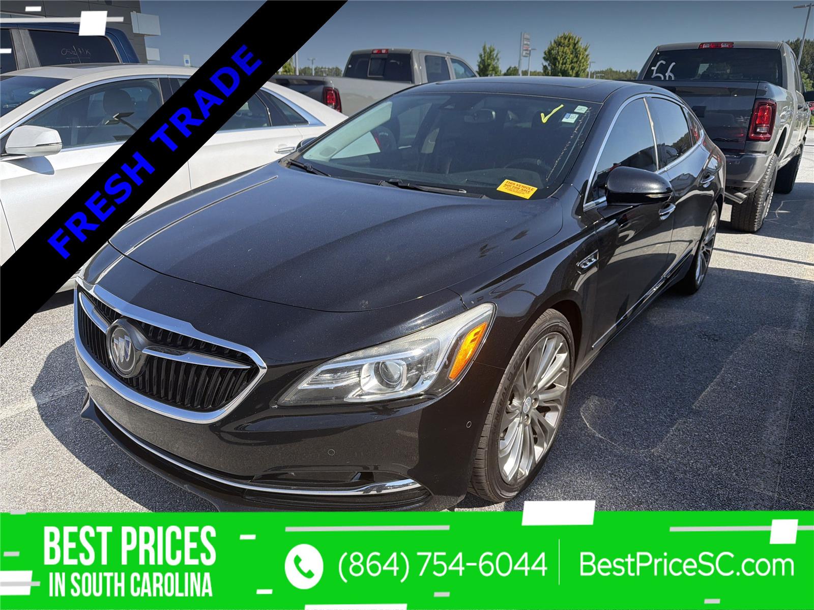 Black (Ebony Twilight Metallic) 2017 Buick LaCrosse Premium FWD Sedan Front-Wheel Drive 8-Speed Automatic Overdrive