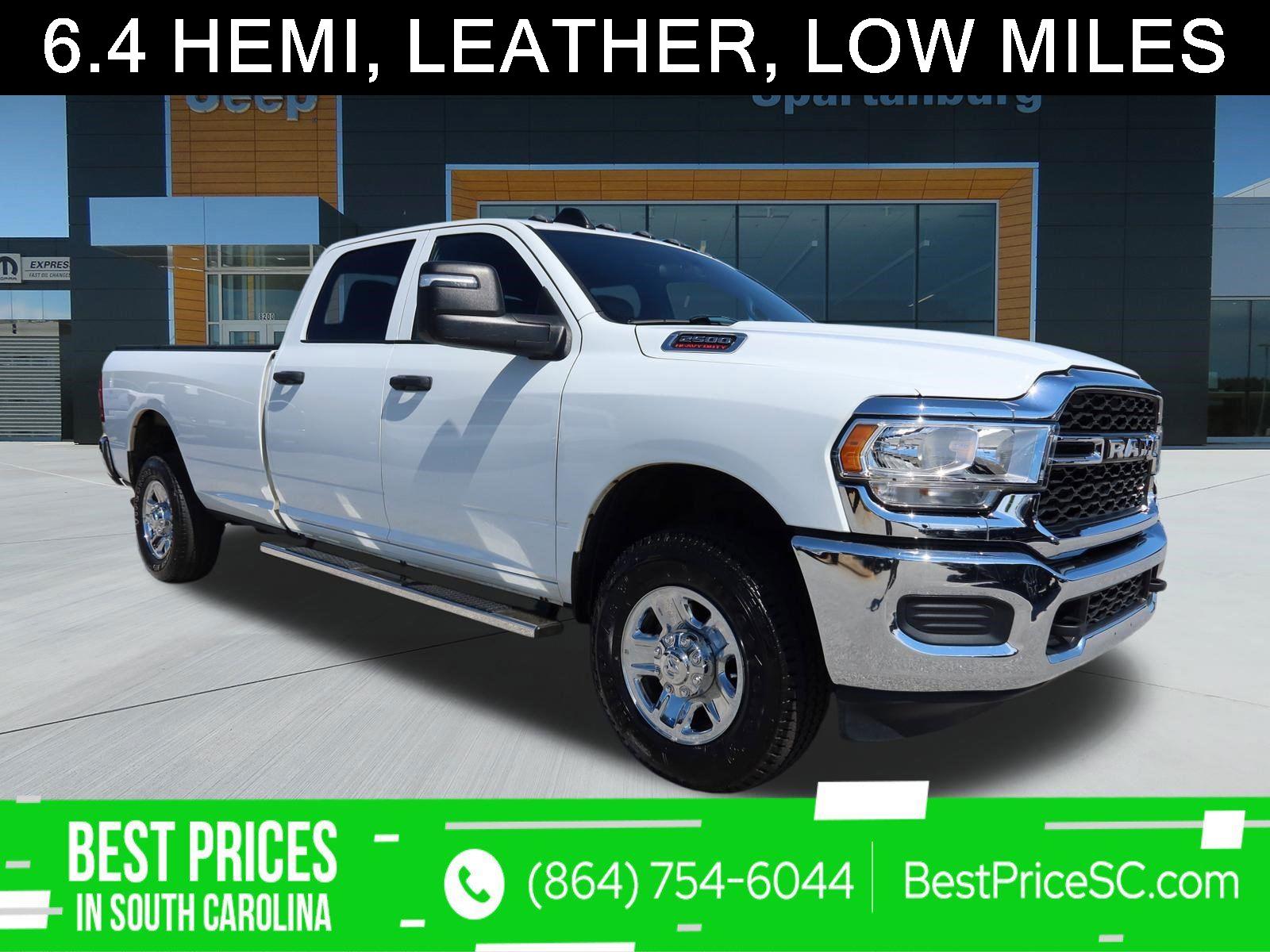 Bright White Clearcoat 2024 RAM 2500 Pickup Truck Four-Wheel Drive 8-Speed Automatic