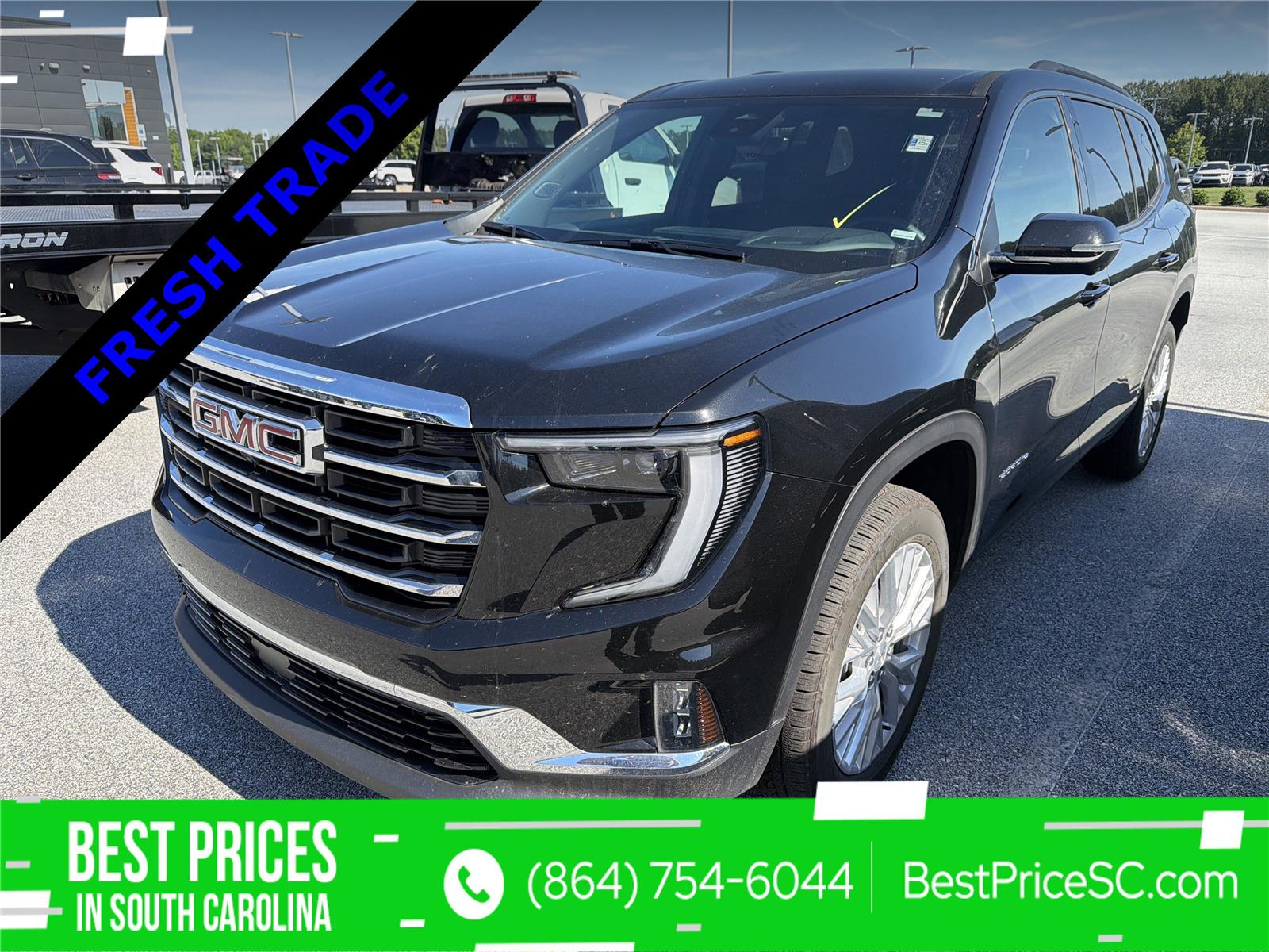 Black (Ebony Twilight Metallic) 2026 GMC Acadia Elevation FWD SUV / Crossover Front-Wheel Drive 8-Speed Automatic