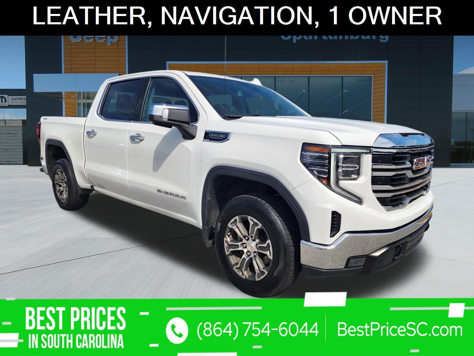 Summit White 2025 GMC Sierra 1500 Pickup Truck Four-Wheel Drive Automatic