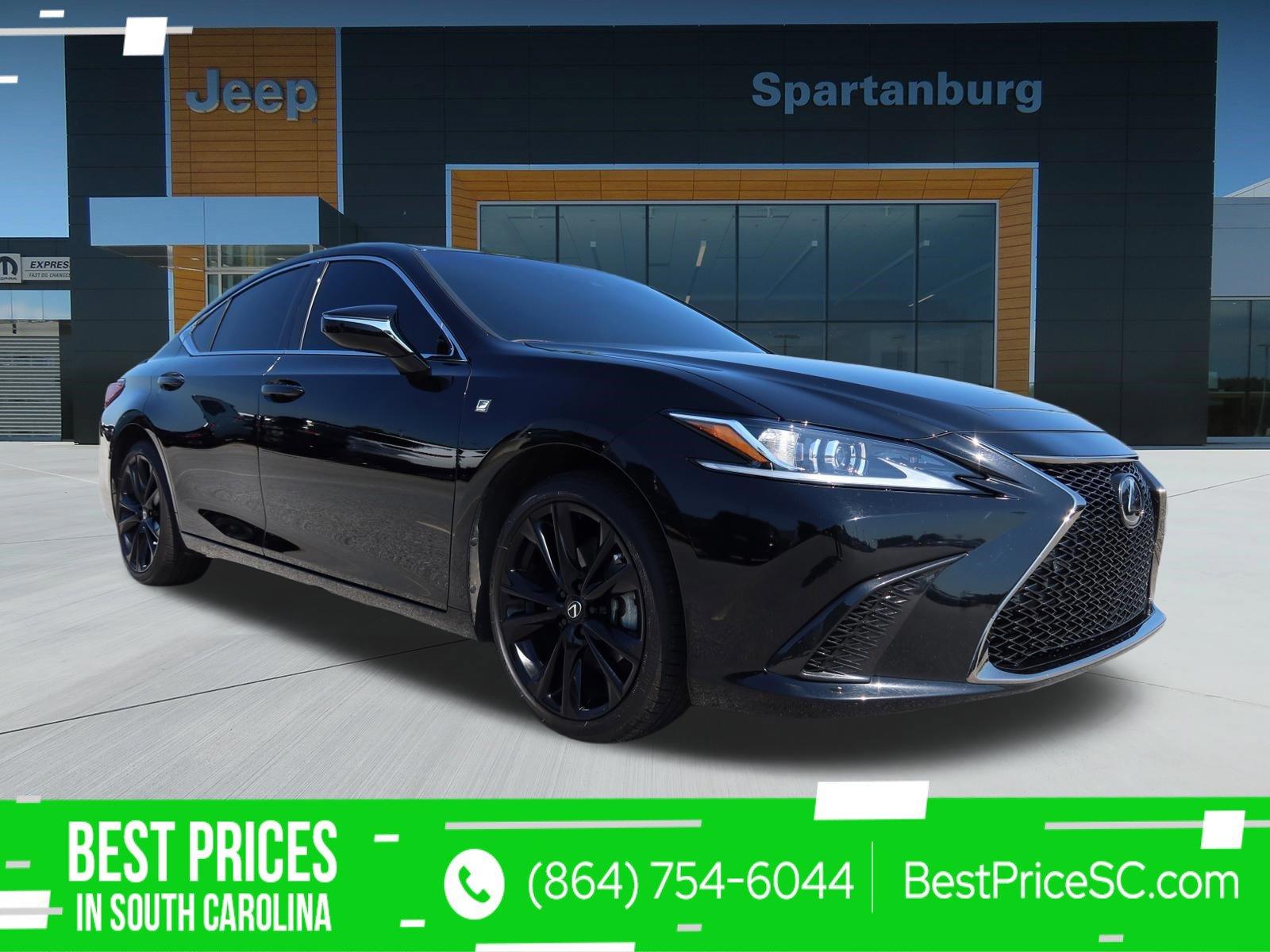 Black (Obsidian) 2022 Lexus ES 350 F Sport FWD Sedan Front-Wheel Drive Automatic