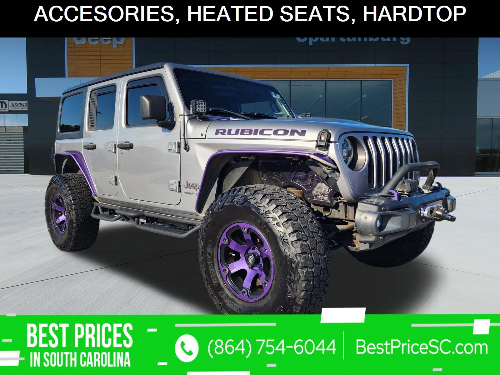 Billet Silver Metallic Clearcoat 2018 Jeep Wrangler SUV / Crossover Four-Wheel Drive 8-Speed Automatic