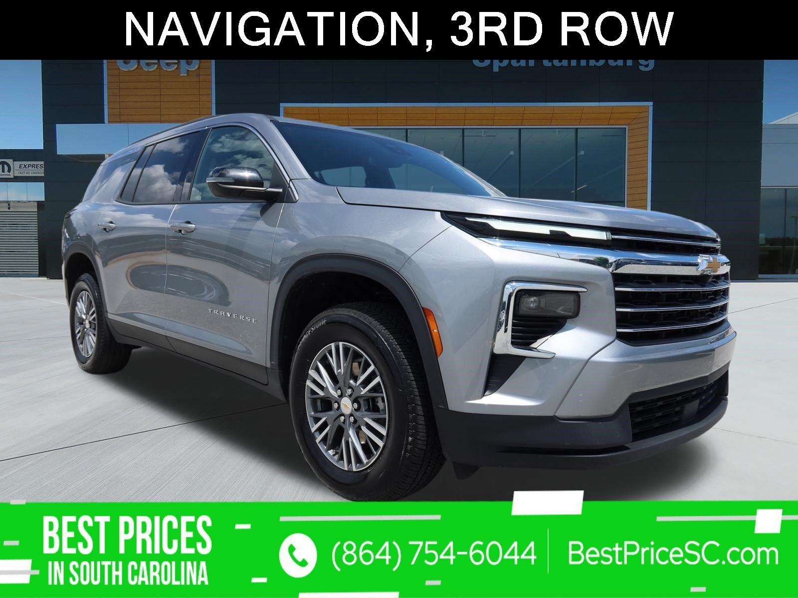 Sterling Gray Metallic 2026 Chevrolet Traverse SUV / Crossover Front-Wheel Drive 8-Speed Automatic