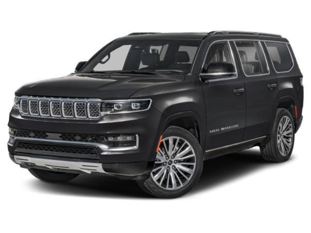 Diamond Black Crystal Pearlcoat 2025 Jeep Grand Wagoneer SUV / Crossover Four-Wheel Drive 8-Speed Automatic