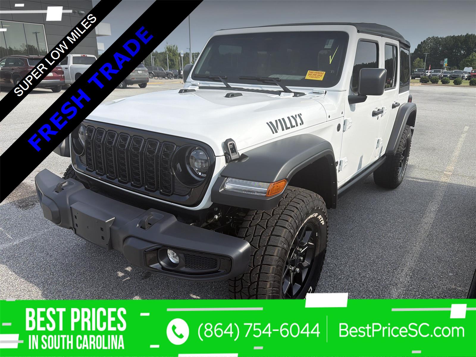 Bright White Clearcoat 2026 Jeep Wrangler SUV / Crossover Four-Wheel Drive 8-Speed Automatic