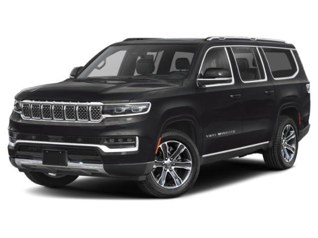 Diamond Black Crystal Pearlcoat 2025 Jeep Grand Wagoneer L SUV / Crossover Four-Wheel Drive 8-Speed Automatic