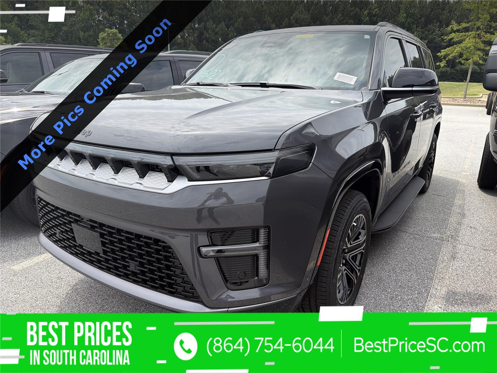 Baltic Gray Metallic Clearcoat 2026 Jeep Grand Wagoneer SUV / Crossover 4X2 8-Speed Automatic
