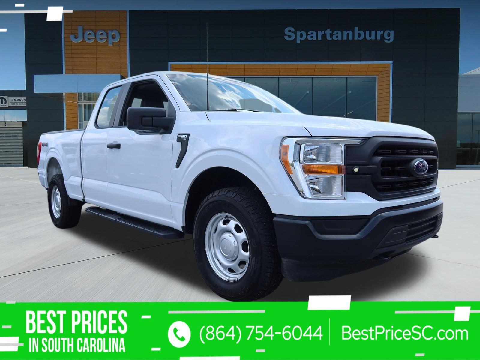 Oxford White 2021 Ford F-150 Pickup Truck Four-Wheel Drive Automatic