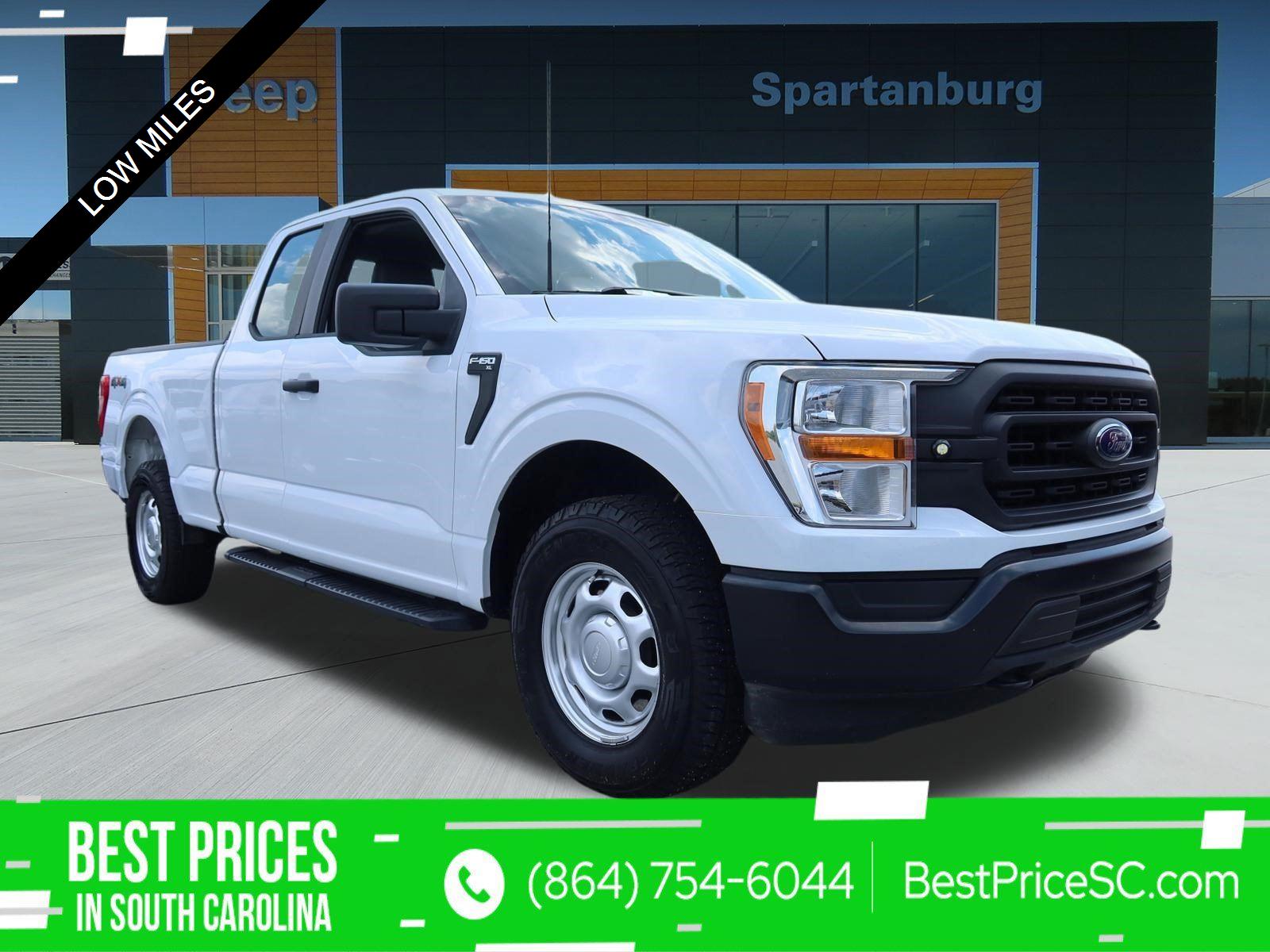 Oxford White 2021 Ford F-150 Pickup Truck Four-Wheel Drive Automatic