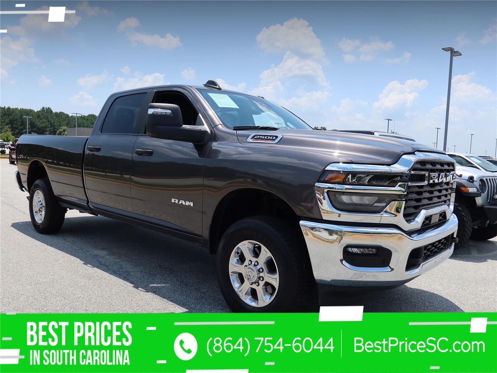Gray (Granite Crystal Metallic Clearcoat) 2025 RAM 2500 Pickup Truck Four-Wheel Drive 8-Speed Automatic