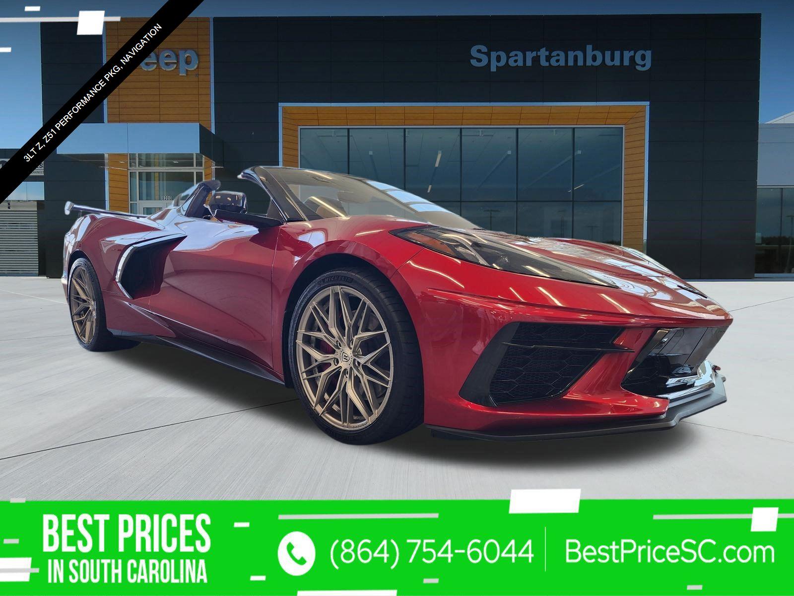 Red Mist Metallic Tintcoat 2022 Chevrolet Corvette Convertible Rear-Wheel Drive 8-Speed Dual Clutch