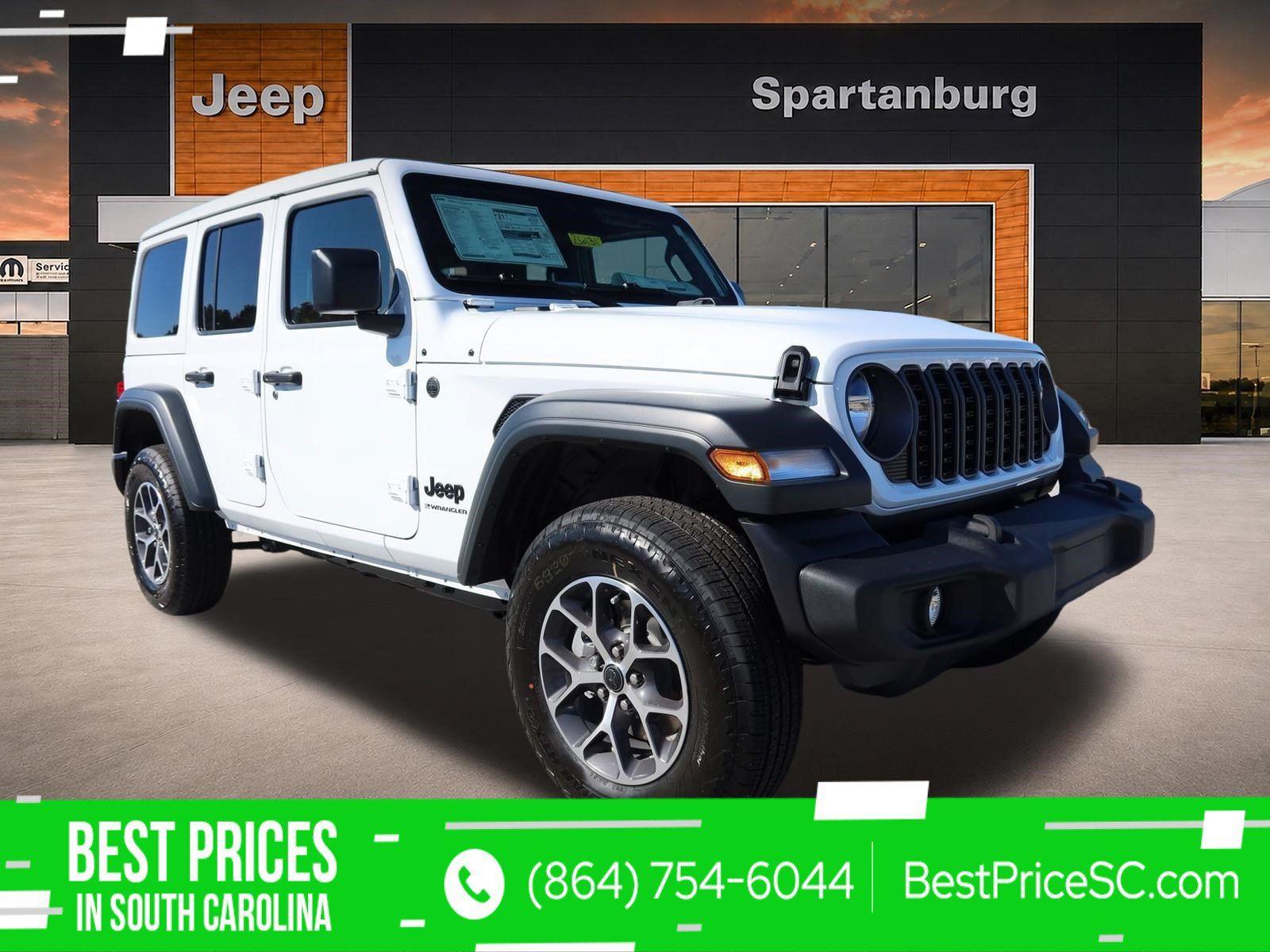 Bright White Clearcoat 2026 Jeep Wrangler SUV / Crossover Four-Wheel Drive 8-Speed Automatic