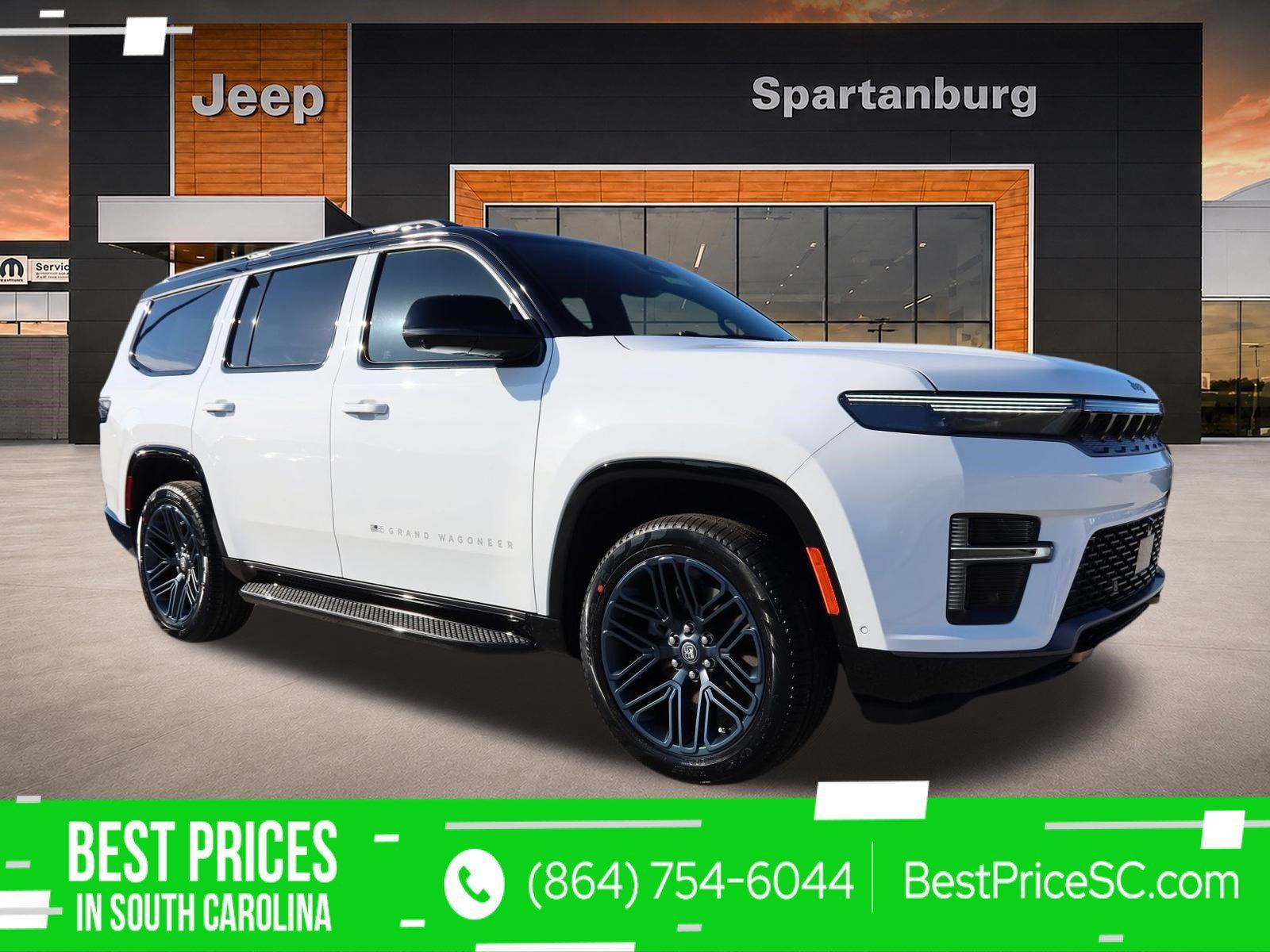 Bright White Clearcoat 2026 Jeep Grand Wagoneer SUV / Crossover Four-Wheel Drive 8-Speed Automatic